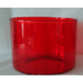 Recipiente de almacenamiento de cilindro de vidrio de color